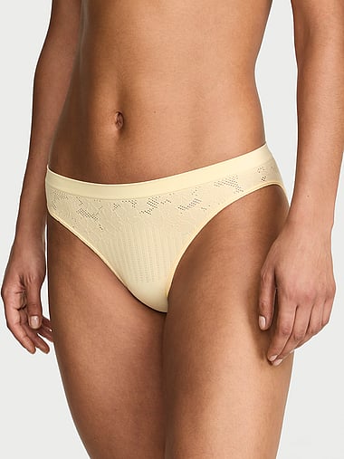 Seamless - Seamless Floral Rib Bikini Panty, image 1