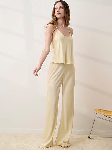 Lunya - Washable Silk Bias Cami & Pant Pajama Set, image 1