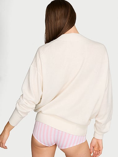 Victoria's Secret - Luxe Knit Oversized V-Neck Sweater, image 2