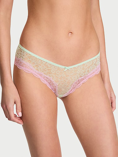 Victoria's Secret - Tease Lace High-Leg Cheeky Panty, image 1