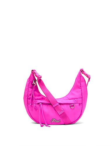 PINK - Convertible Nylon Sling Bag, image 1