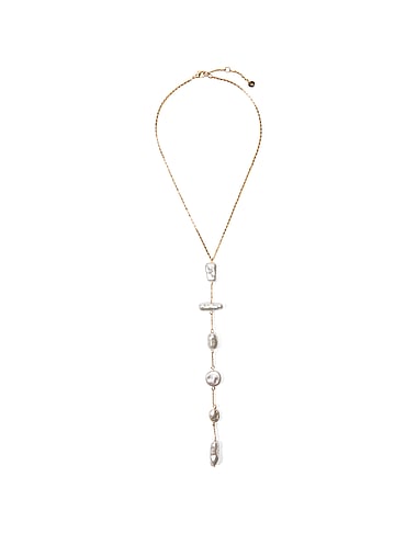 Victoria's Secret - Faux Pearl Drop Necklace, image 2