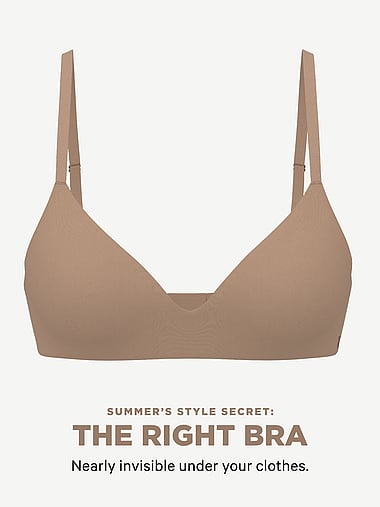 The T-shirt - Smooth Lightly Lined Wireless Bra, image 2
