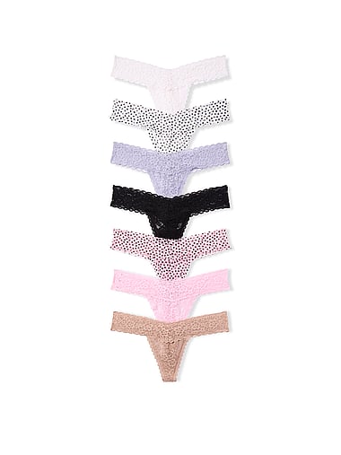 Трусы-стринги Lacie, 5 шт. — Victoria's Secret