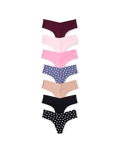 Трусы-стринги, невидимые под одеждой, 5 шт. — Victoria's Secret
