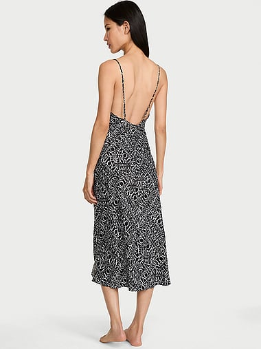 Victoria's Secret - Satin Midi Slip Dress, image 2