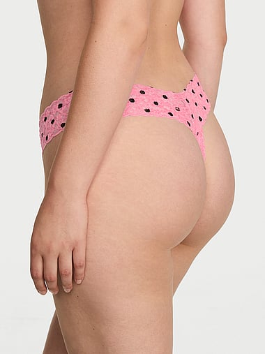 The Lacie - Lace Thong Panty, image 2