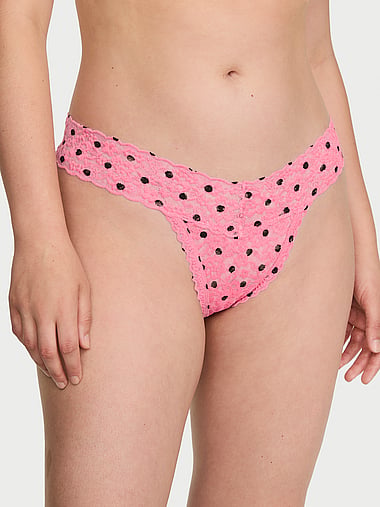 The Lacie - Lace Thong Panty, image 1