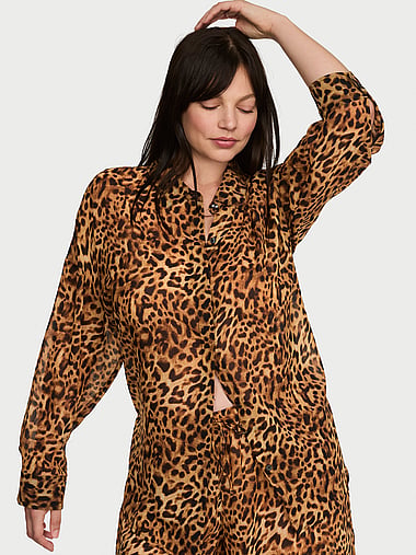 Victoria's Secret - Chiffon Button-Front Shirt, image 1