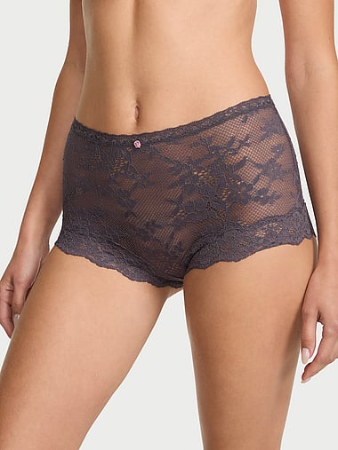 Dream Angels - Lace Boyshort Panty, image 1