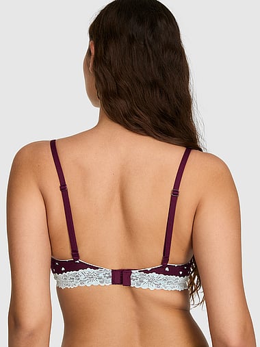 PINK - Wear Everywhere Lightly Lined Demi Bra, image 2