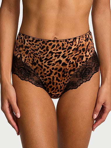 Very Sexy - Smooth Lace-Trim High-Waist Brief Panty, image 1