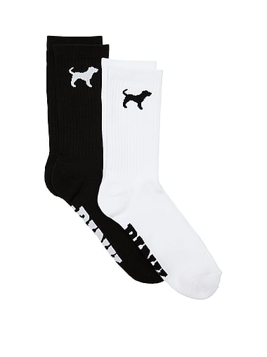 PINK - 2-Pack Crew Socks