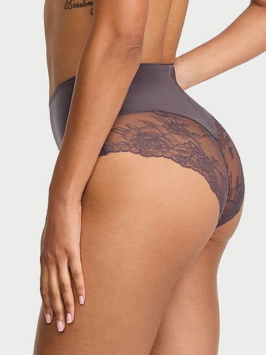 Very Sexy - Smooth Lace-Trim High-Waist Brief Panty, image 2
