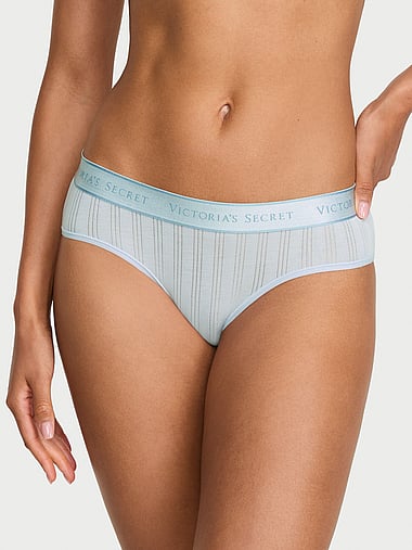 Cotton - SoSoft™ Modal Ultra-Fine Logo Hiphugger Panty, image 1