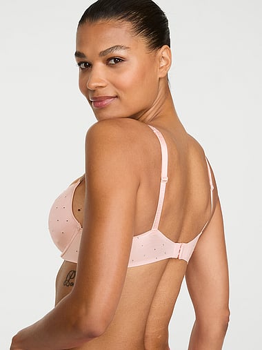 Very Sexy - Shine Strap Dot Push-Up Bra in Novelty Shine, image 2