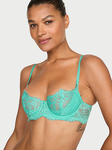 Dream Angels - Wicked Unlined Lace Balconette Bra, image 1