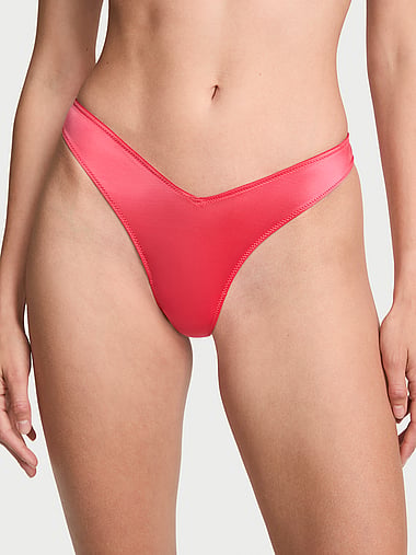 Very Sexy - Smooth Strappy-Back High-Leg Thong Panty, image 1