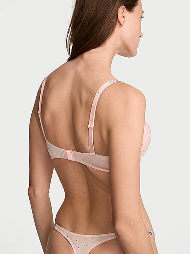 Very Sexy - Bombshell Add-2-Cups Shine Strap Dot Push-Up Bra, image 2