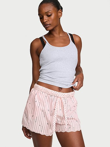Victoria's Secret - Mix & Match Sleep Heritage Cotton Pajama Short, image 1