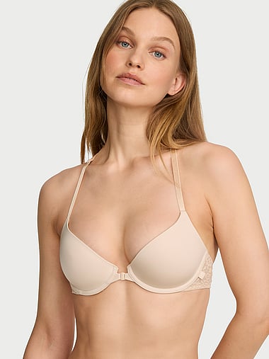 Victoria's Secret - Sexy Tee Smooth Lacie Lightly Lined Front-Close Demi Bra, image 1