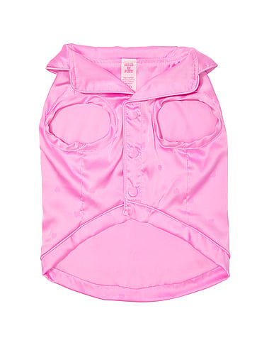 PINK | Elle Pet Satin Pajamas, image 2