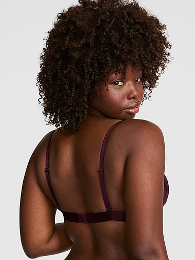 PINK - PINK Wink™ Push-Up Triangle Bralette, image 2