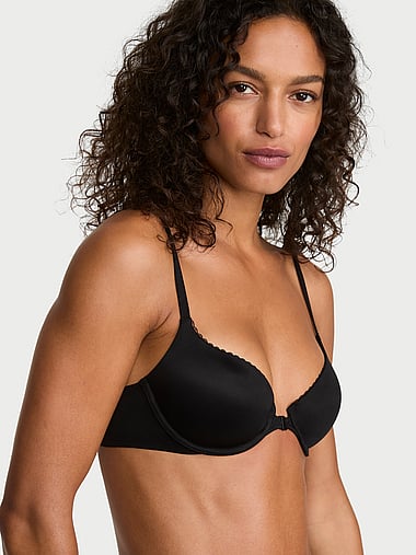 Body by Victoria - Lightly Lined Front-Close Demi Bra, image 1