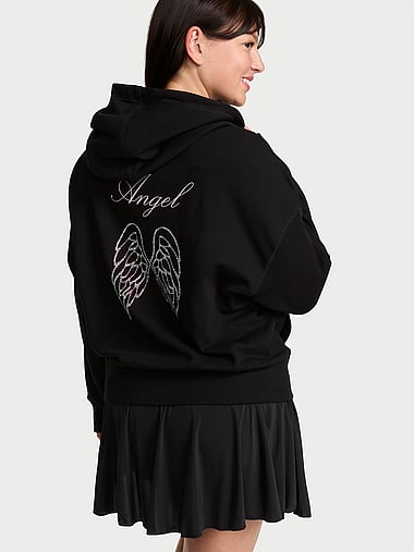 Iconic Fleece Full-Zip Hoodie, image 1