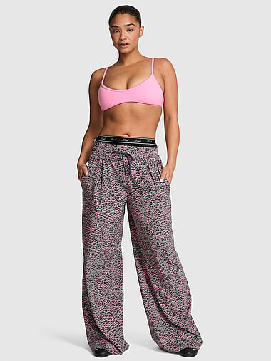 PINK - Tech Woven Straight-Leg Pants, image 1