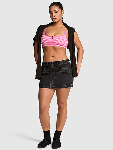 PINK - Denim by PINK Mini Jean Skirt, image 1