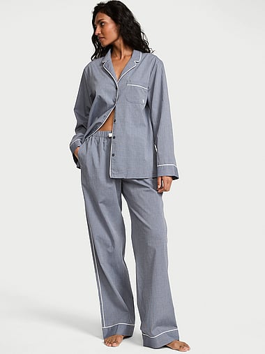 Victoria's Secret - Heritage Cotton Long Pajama Set, image 1