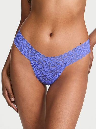 The Lacie - Lace Keyhole Thong Panty, image 1
