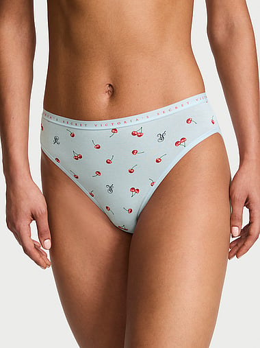 Victoria's Secret - Stretch Cotton High-Leg Brief Panty, image 1