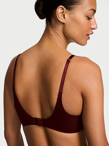 Love Cloud - Smooth Lightly Lined Plunge Demi Bra in Smooth, image 2
