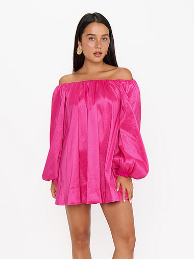 mock neck long sleeve mumu dress pink Show Me Your – Shop at One Shoulder Draped A Size:AU12 US8 SCH005541_P_XXL Mac duggal Raw edge design at