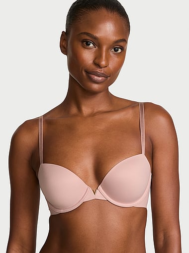 Love Cloud - Smooth Lightly Lined Plunge Demi Bra in Smooth, image 1