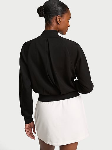 Featherweight Knit Full-Zip Jacket, image 2