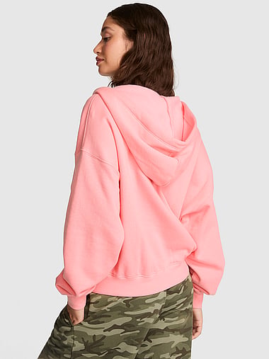 PINK - Campus Fleece™ Full-Zip Hoodie, image 2
