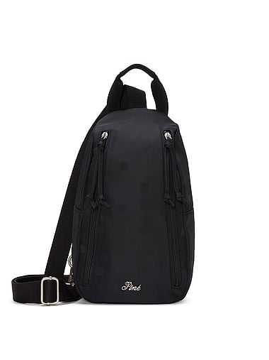 PINK - Satin Sling Bag, image 1