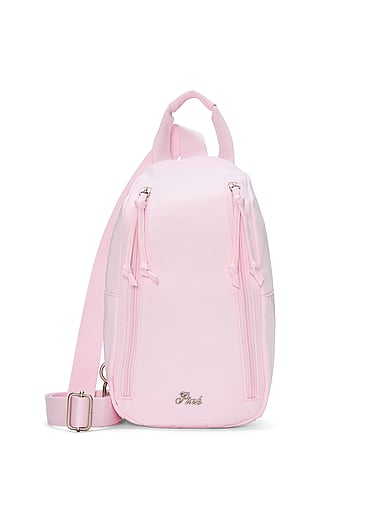 PINK - Satin Sling Bag, image 1