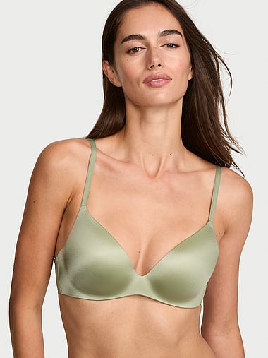 Body by Victoria - FlexFactor High-Shine Lightly Lined Plunge Demi Bra, image 1