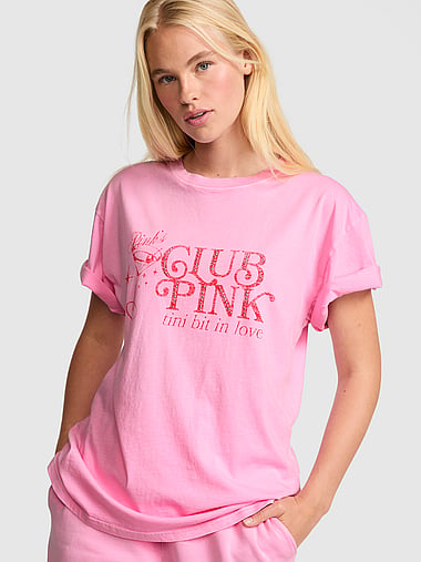 PINK - Campus Cotton™ Tee, image 1