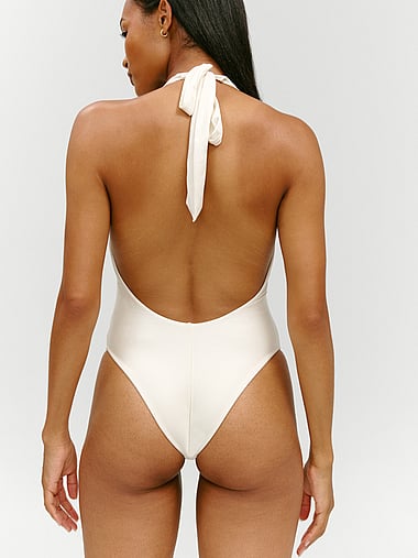 Frankies Bikinis - Frankies Bikinis x Paige Lorenze Tommy Satin One Piece, image 2
