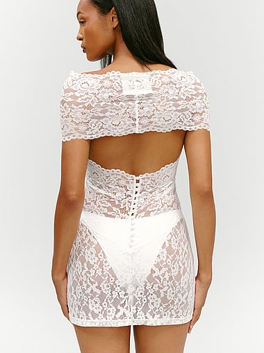 Frankies Bikinis - Frankies Bikinis x Paige Lorenze True Love Lace Mini Dress, image 2