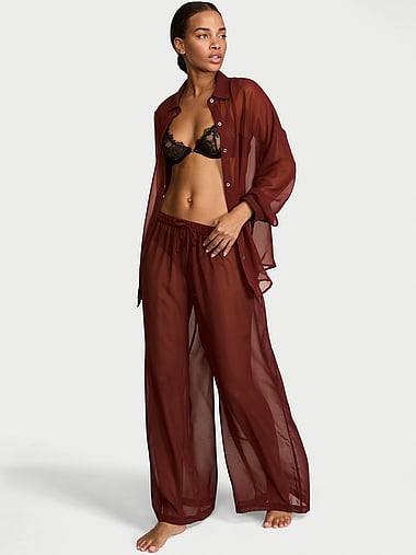 Victoria's Secret - Chiffon Pleated Pant, image 1