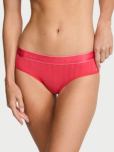 Cotton - SoSoft™ Modal Ultra-Fine Logo Hiphugger Panty, image 1
