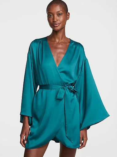 Victoria's Secret - Satin Short Robe, image 1