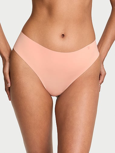 Трусы-стринги, средняя посадка, с блеском — Victoria's Secret