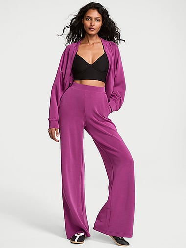 Victoria's Secret - Featherweight Knit Wide-Leg Pant, image 1